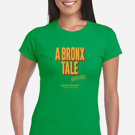 A Bronx Tale High School Edition Cast & Crew T-Shirts