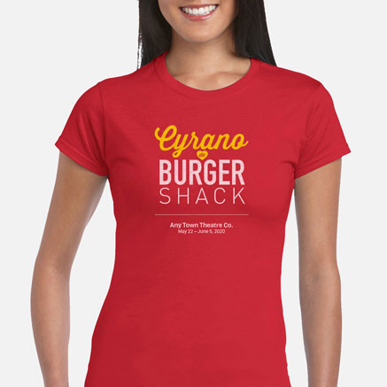 Cyrano de BurgerShack Cast & Crew T-Shirts
