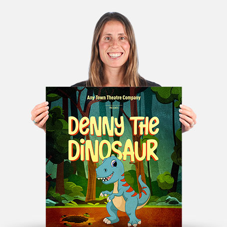 Denny the Dinosaur Official Show Artwork
