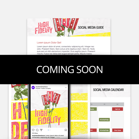 High Fidelity (High School Edition) Promotion Kit & Social Media Guide