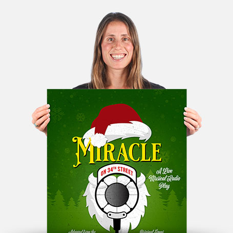Miracle on 34th Street: A Live Musical Radio Play Official Show Artwork