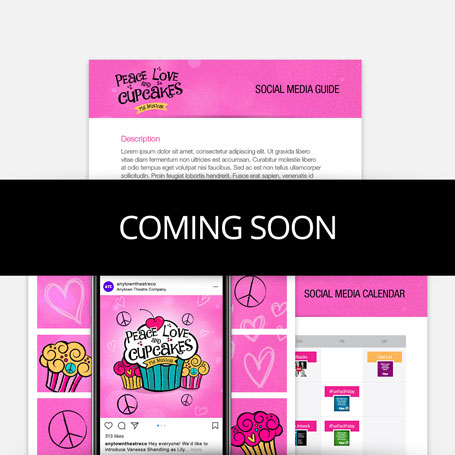 Peace, Love, and Cupcakes Promotion Kit & Social Media Guide