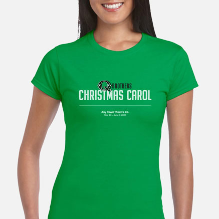 Q Brothers Christmas Carol Cast & Crew T-Shirts