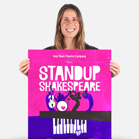 Standup Shakespeare Official Show Artwork