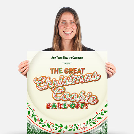 The Great Christmas Cookie Bake-Off! Official Show Artwork