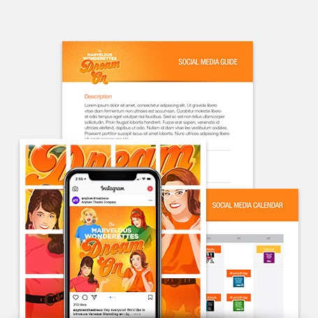 The Marvelous Wonderettes: Dream On Promotion Kit & Social Media Guide