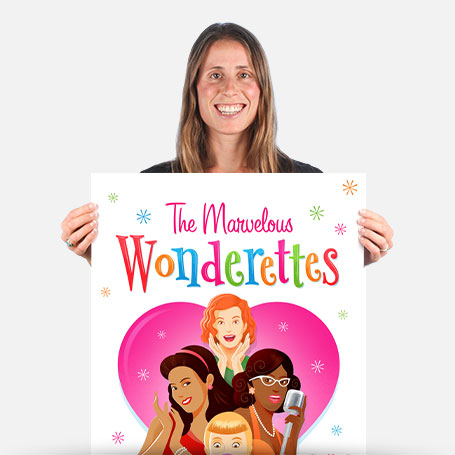 The Marvelous Wonderettes Official Show Artwork