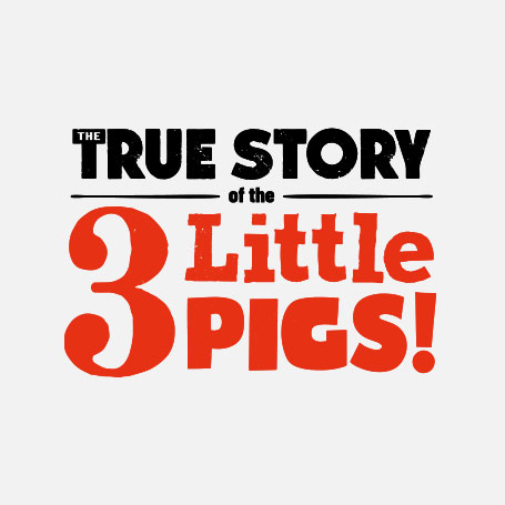 The True Story of the 3 Little Pigs! Logo Pack