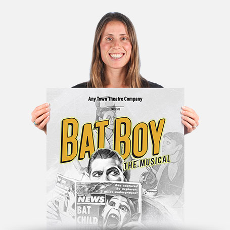 Bat Boy: The Musical Official Show Artwork