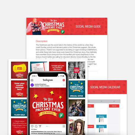 The Best Christmas Pageant Ever: The Musical — JV Promotion Kit & Social Media Guide