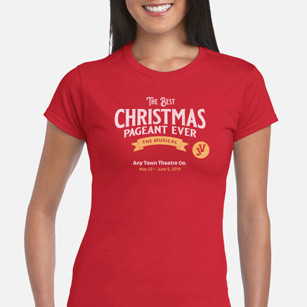 The Best Christmas Pageant Ever: The Musical — JV Cast & Crew T-Shirts