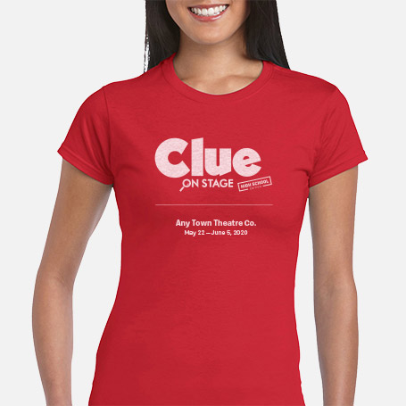 Clue: On Stage (High School Edition) Cast & Crew T-Shirts