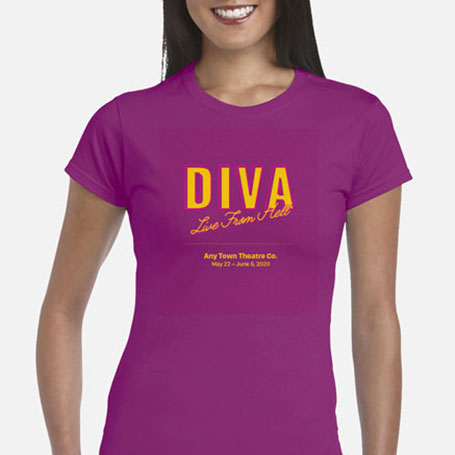 Diva: Live from Hell Cast & Crew T-Shirts