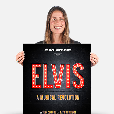 ELVIS: A Musical Revolution Official Show Artwork