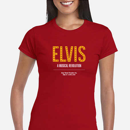 ELVIS: A Musical Revolution Cast & Crew T-Shirts