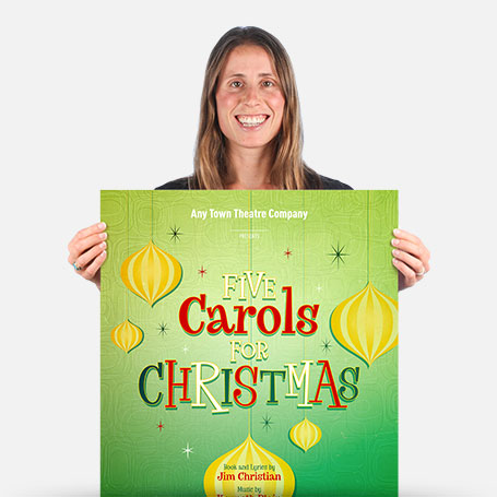 Five Carols For Christmas Official Show Artwork