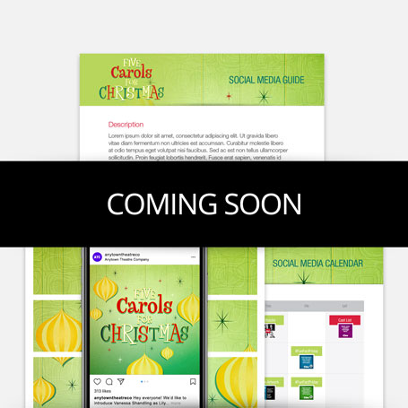 Five Carols For Christmas Promotion Kit & Social Media Guide