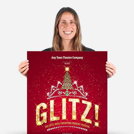 Glitz!: The Little Miss Christmas Pageant Musical Official Show Artwork