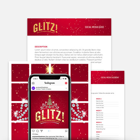 Glitz!: The Little Miss Christmas Pageant Musical Promotion Kit & Social Media Guide