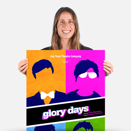 Glory Days Official Show Artwork