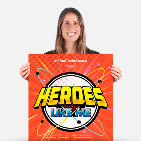 Heroes Like Me Official Show Artwork