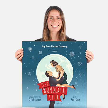 It’s a Wonderful Life – The Musical Official Show Artwork