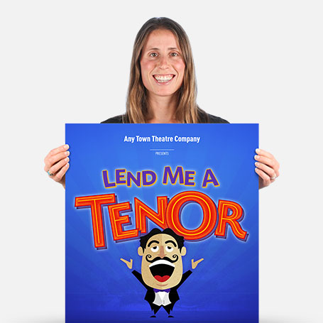 Lend Me a Tenor: The Musical Official Show Artwork