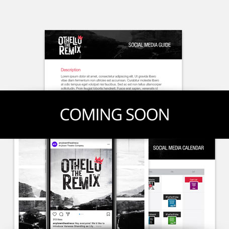 Othello: The Remix Social Media Marketing Kit