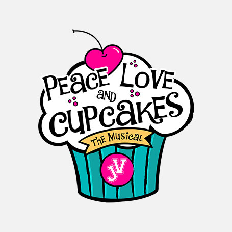 Peace, Love, and Cupcakes JV Logo Pack