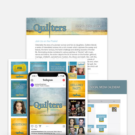Quilters Social Media Marketing Kit