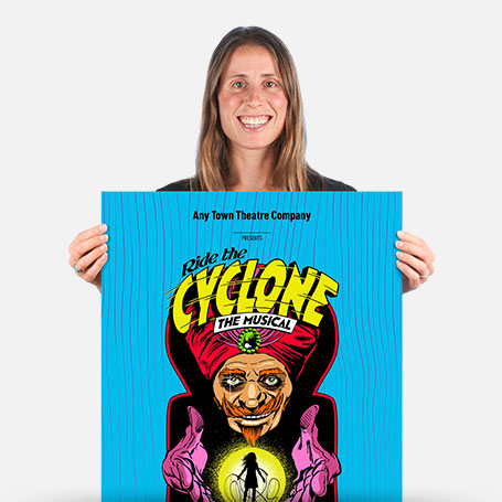 Ride the Cyclone Official Show Artwork
