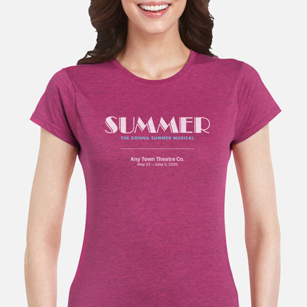 Summer: The Donna Summer Musical Cast & Crew T-Shirts