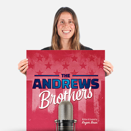 The Andrews Brothers Official Show Artwork