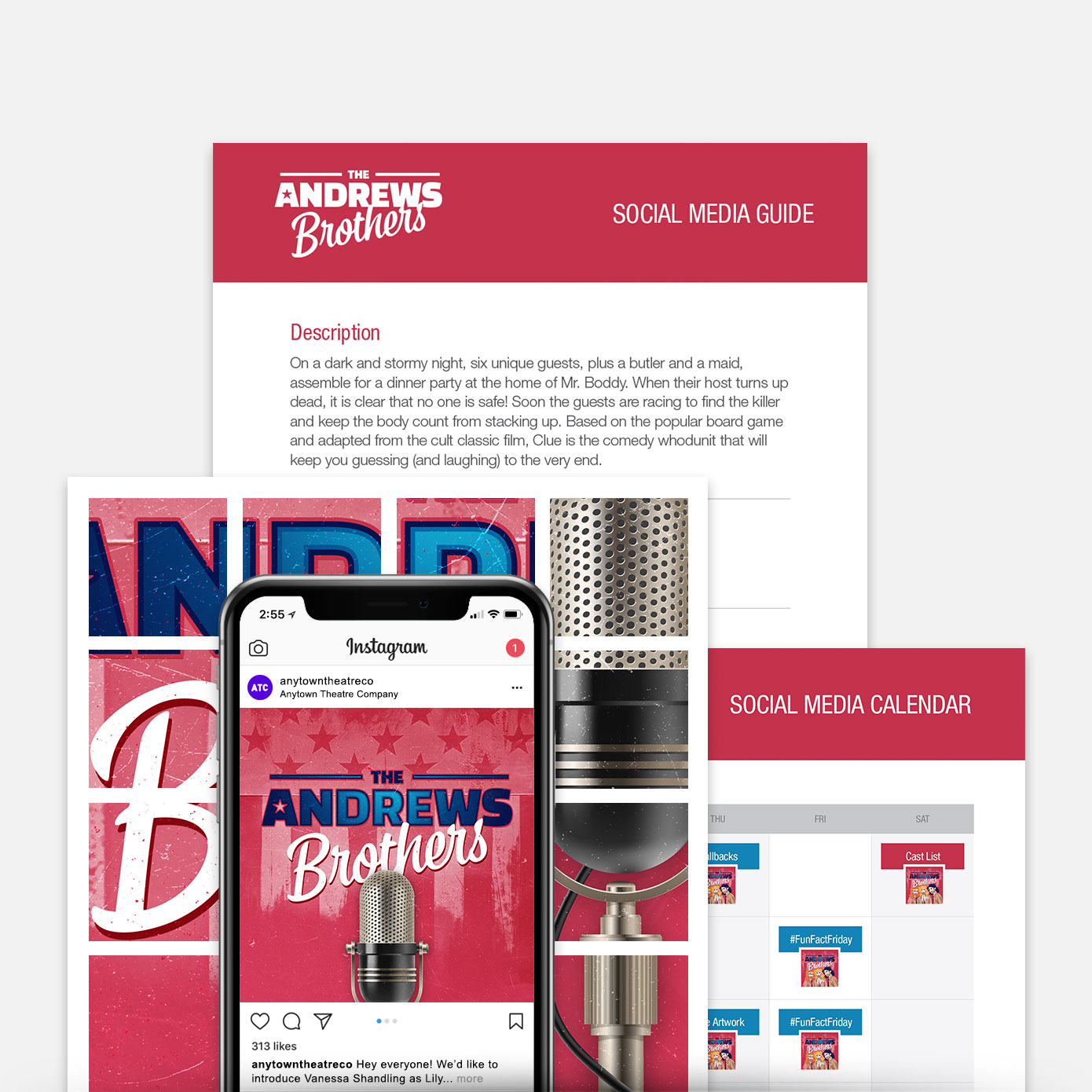 The Andrews Brothers Promotion Kit & Social Media Guide