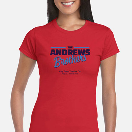 The Andrews Brothers Cast & Crew T-Shirts