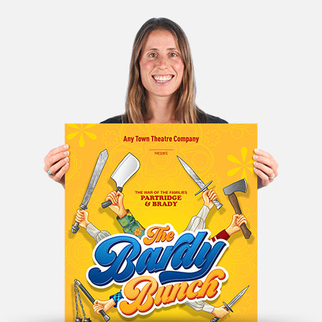The Bardy Bunch Official Show Artwork
