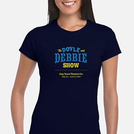 The Doyle and Debbie Show Cast & Crew T-Shirts
