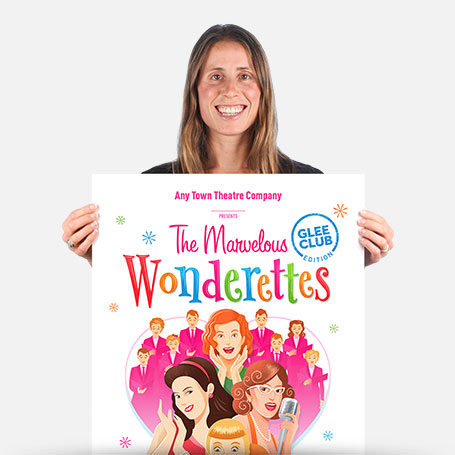 The Marvelous Wonderettes: Glee Club Edition Official Show Artwork