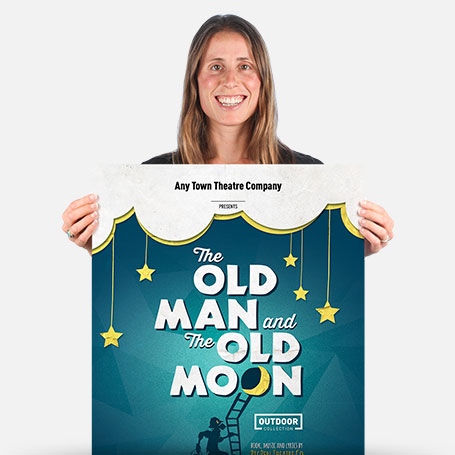 The Old Man and the Old Moon – Outdoor Collection Official Show Artwork