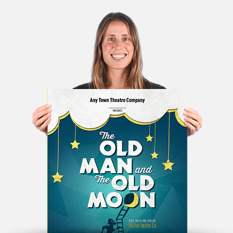 The Old Man and The Old Moon Official Show Artwork