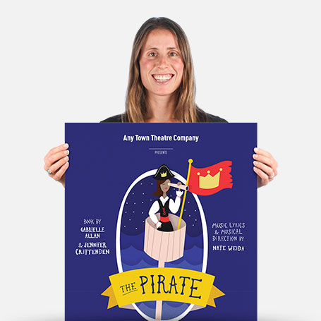 The Pirate La Dee Da Official Show Artwork