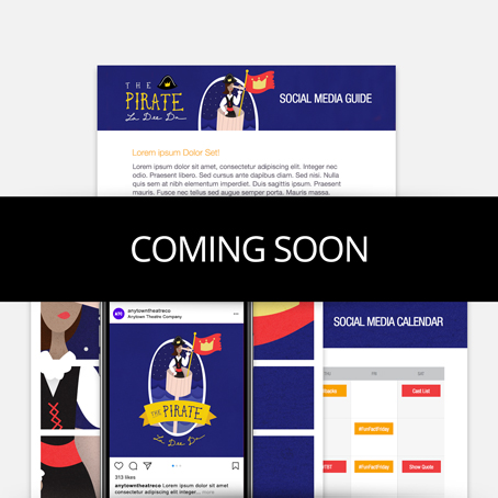 The Pirate La Dee Da Promotion Kit & Social Media Guide
