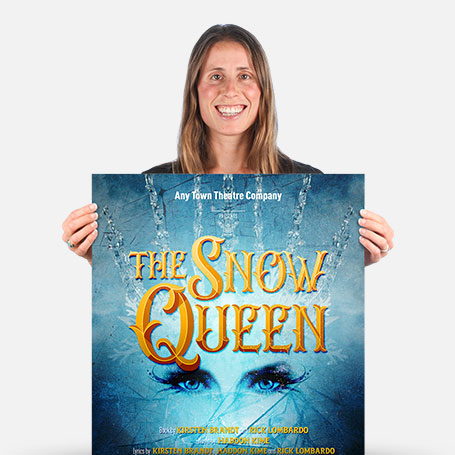 The Snow Queen TYA Official Show Artwork