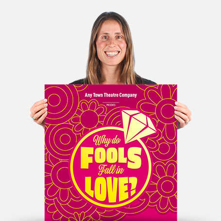 Why Do Fools Fall in Love? Official Show Artwork