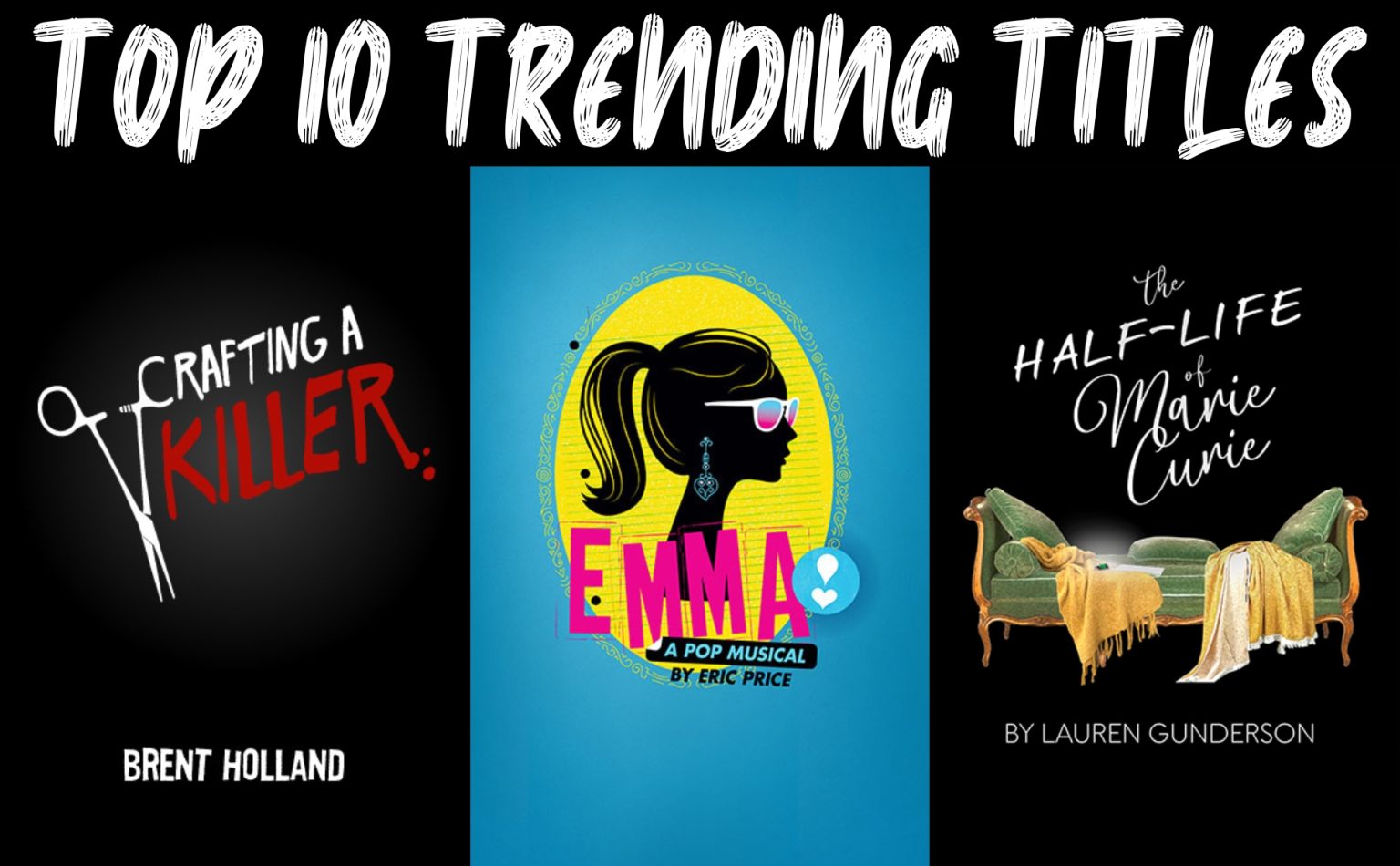 Trending Titles Week of April 15, 2024 Broadway Licensing