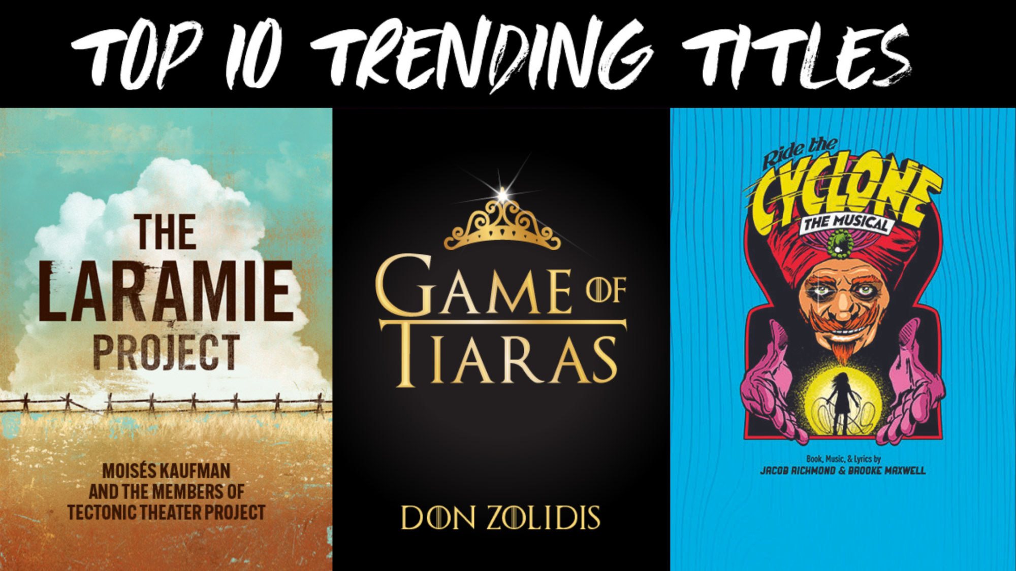 TOP 10 TRENDING TITLES: WEEK OF OCTOBER 31, 2023 - Broadway Licensing